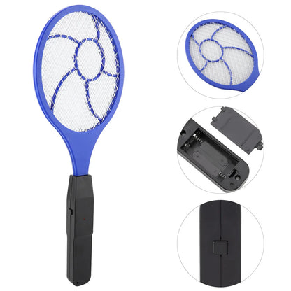 Summer Anti Mosquito Fly Cordless Battery Power Electric Fly Mosquito Swatter Bug Zapper Racket Insects Killer Home