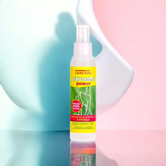 Spray corporel à base de citronnelle